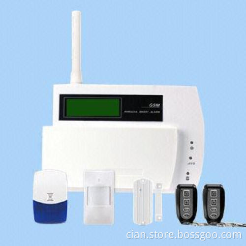 Wireless GSM Alarm System with Built-in Li-ion Backup